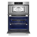Kitchenaid® 27-inch Smart Electric Combo Wall Oven with Assisted Cooking Modes - PrintShield™ Finish KOEC727SPS