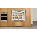 Kitchenaid® 22 Cu. Ft. 36-Inch Panel-Ready Counter-Depth French Door Refrigerator with Internal Water Dispenser KRFC136TPA