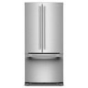 Kitchenaid® 22 Cu. Ft. 33-Inch Standard-Depth French Door Refrigerator with Internal Water Dispenser KRFF333SPS