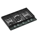 Kitchenaid® Gas-on-Metal Cooktop with an Integrated Wok Grate and CookShield™ Finish KCGK530SJP