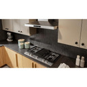 Kitchenaid® Gas-on-Metal Cooktop with an Integrated Wok Grate and CookShield™ Finish KCGK736SSS