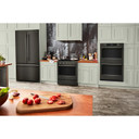 Kitchenaid® 30-inch Smart Electric Double Wall Oven with Intelligent Cooking Camera - Black Ore KOED930SBE