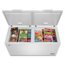 Whirlpool® 19 Cu. Ft. Convertible Chest Freezer with 4 Storage Baskets WZCC5519TW