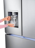 LG - 31 cu.ft. 3-Door French Door Refrigerator with Four Types of Ice