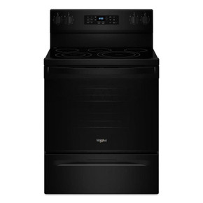 Whirlpool® 30-inch Energy Star Electric Range with Air Cooking Technology, No Preheat Air Fry and Air Baking and Self Clean YWFES5030RB