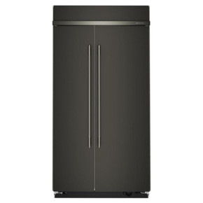Kitchenaid® 25.5 Cu. Ft. 42" Built-In Side-by-Side Refrigerator with Platinum Interior KBSN742SBE