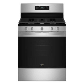 Whirlpool® 30-inch Gas Range with Air Cooking Technology and Steam Clean WFGS4530SZ