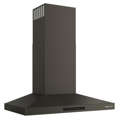 KitchenAid® 36-inch Wall-Mount, 4-Speed Canopy Hood KVWC736SBE