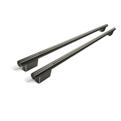 Black Ore Handle Hardware Accessory Kit for KitchenAid® Built-In Side by Side Refrigerator W11777164