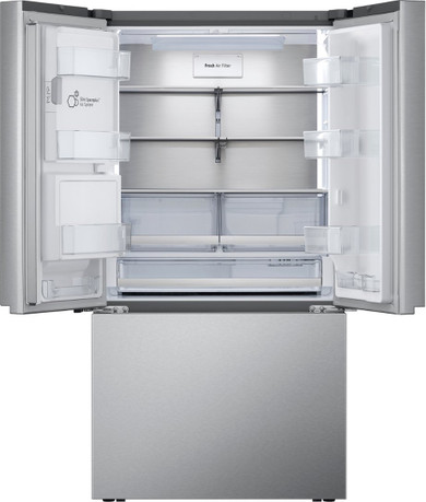 LG - 31 cu.ft. 3-Door French Door Refrigerator with Four Types of Ice