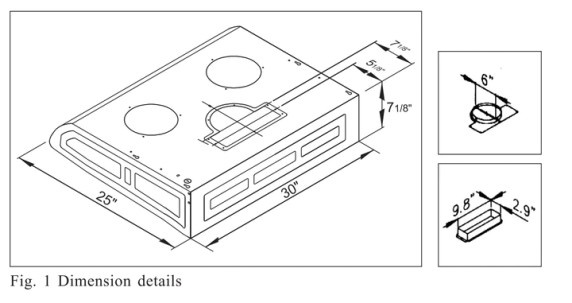 U3-R SAKURA 30" RANGE HOOD - STAINLESS STEEL - MADE IN TAIWAN