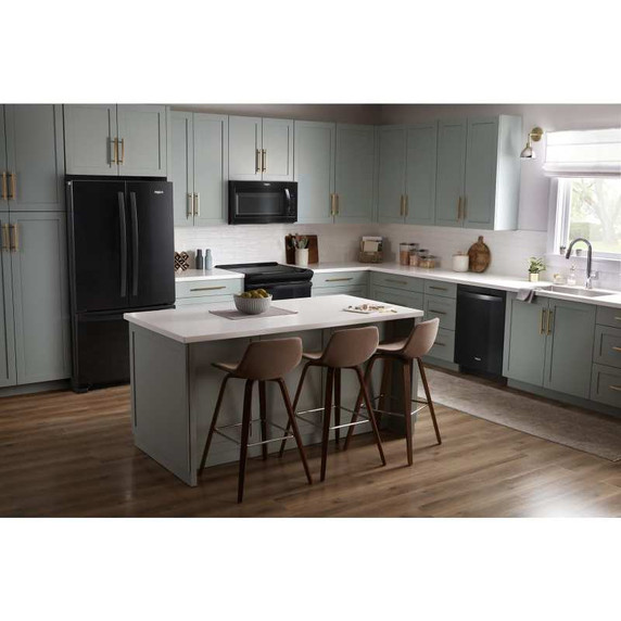 Whirlpool® 24” Dishwasher with AI Intelligent Wash and Tall Top Rack WDT740SALB