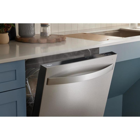 Whirlpool® 44 dBA Dishwasher Flush with Cabinets with 3rd Rack WDT550SAPW