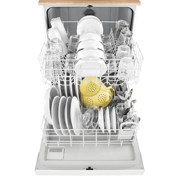 Whirlpool® Heavy-Duty Dishwasher with 1-Hour Wash Cycle WDP370PAHW