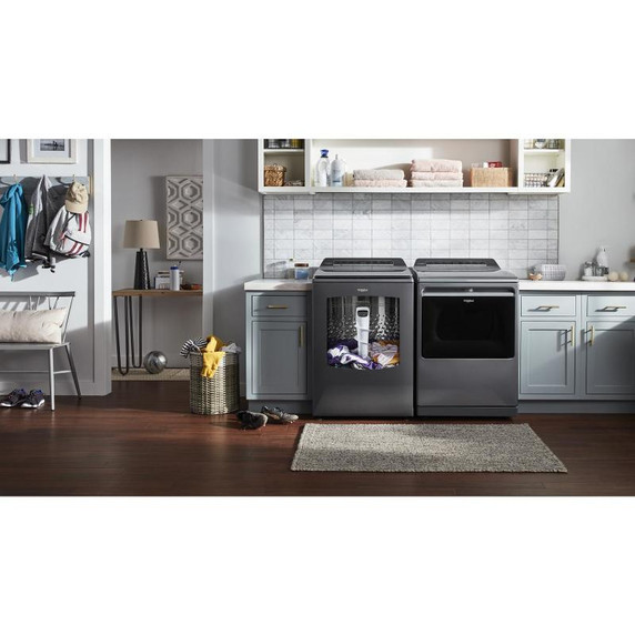 Whirlpool® 7.4 cu. ft. Top Load Gas Dryer with Advanced Moisture Sensing WGD8127LC