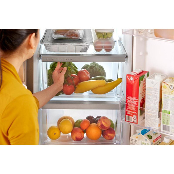 Whirlpool® 33-inch Wide Side-by-Side Refrigerator - 22 cu. ft. WRS312SNHM