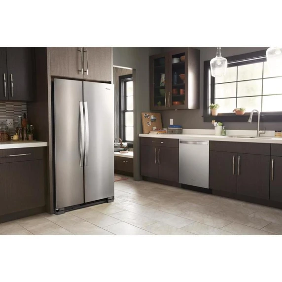Whirlpool® 33-inch Wide Side-by-Side Refrigerator - 22 cu. ft. WRS312SNHM