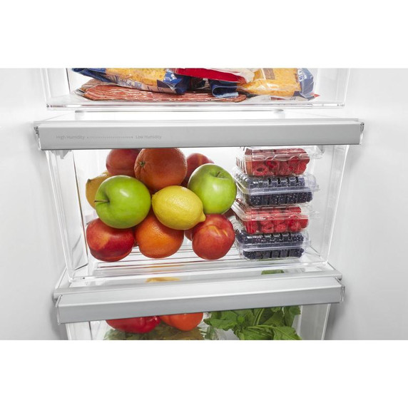 Whirlpool® 33-inch Wide Side-by-Side Refrigerator - 21 cu. ft. WRS321SDHB