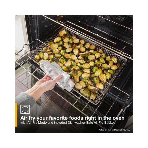 Whirlpool® 10.0 Cu. Ft. Double Smart Wall Oven with Air Fry WOED7030PV