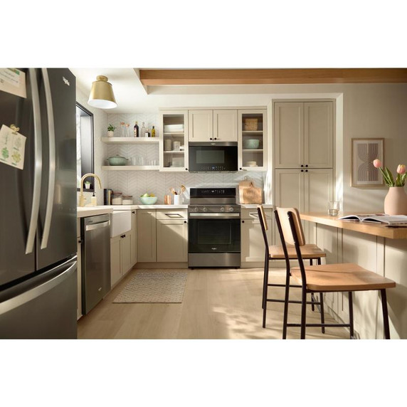 Whirlpool® 36-inch Wide 4 Door Refrigerator with Prep and Store Bins - 26 Cu. Ft. WRMF7736PV