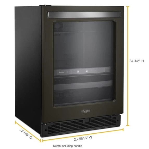 Whirlpool® 24-inch Wide Undercounter Beverage Center - 5.2 cu. ft. WUB50X24HV