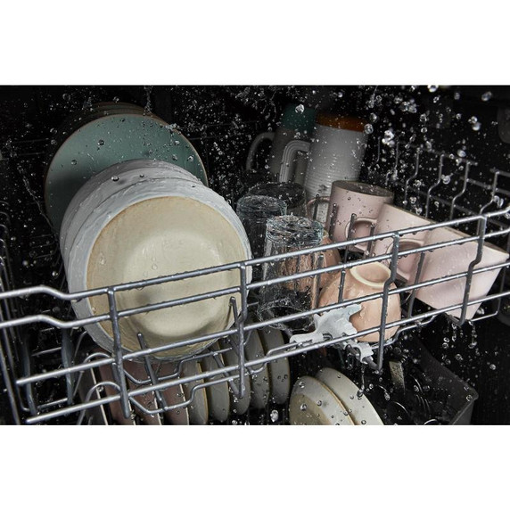 Whirlpool® 51 dBA Quiet Dishwasher with 3rd Rack and Pocket Handle WDP730HAMZ