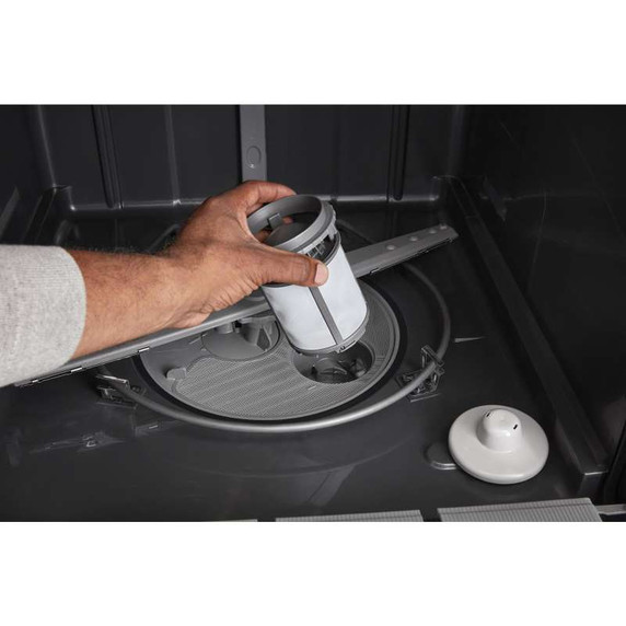 Whirlpool® 51 dBA Quiet Dishwasher with 3rd Rack and Pocket Handle WDP730HAMZ