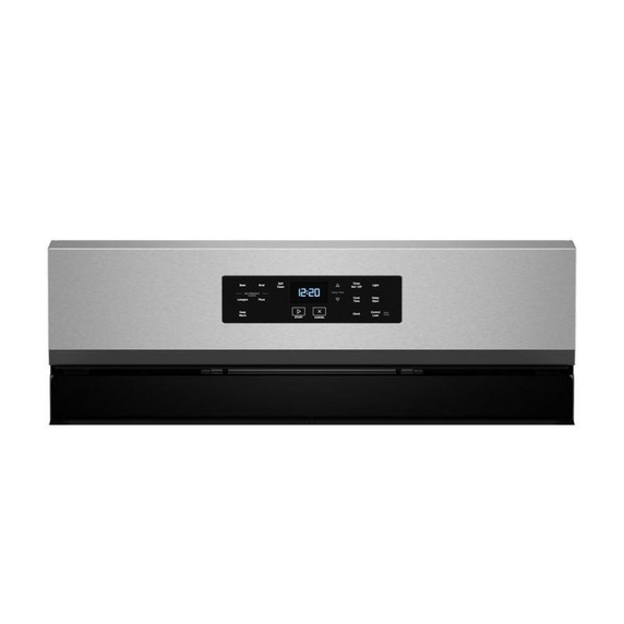 Whirlpool® 30-inch Self Clean Gas Range with No Preheat Mode WFGS3530RS