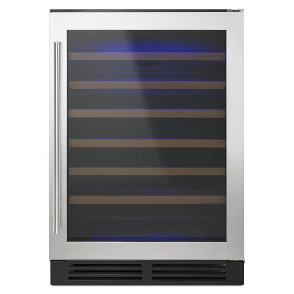 Whirlpool® 24" Undercounter Wine Center with Custom Temperature Control WUW35X24DS