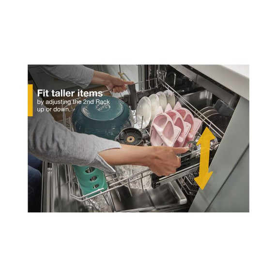 Whirlpool® 24” Stainless Steel Dishwasher with AI Intelligent Wash System - 47 dBA WDT750SAKZ