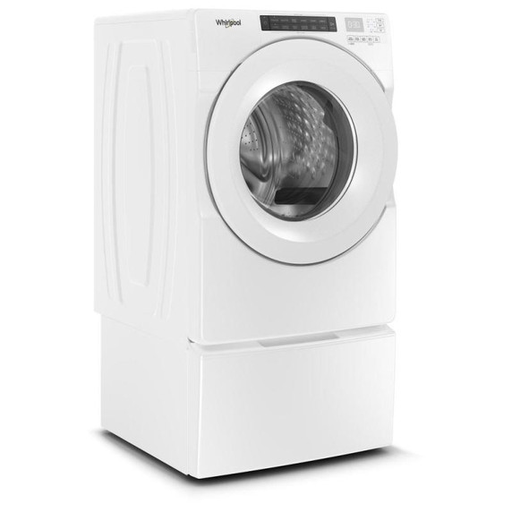 Whirlpool® 5.0 cu.ft I.E.C. Closet-Depth Front Load Washer with Intuitive Controls WFW560CHW