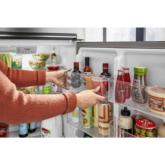 Whirlpool® 28-inch Wide Top-Freezer Refrigerator - 16.6 Cu. Ft. WRTX5328PW