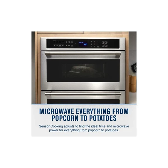 Maytag® 30-inch Wall Oven Microwave Combo with Air Fry and Basket - 6.4 cu. ft. MOEC6030LZ