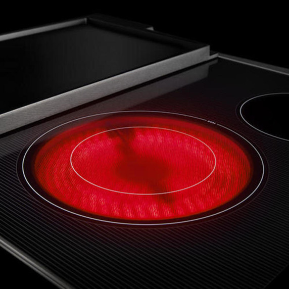 Maytag® 30-Inch Electric Cooktop with Reversible Grill and Griddle MEC8830HS