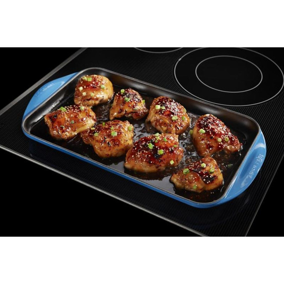 Maytag® 30-Inch Electric Cooktop with Reversible Grill and Griddle MEC8830HS
