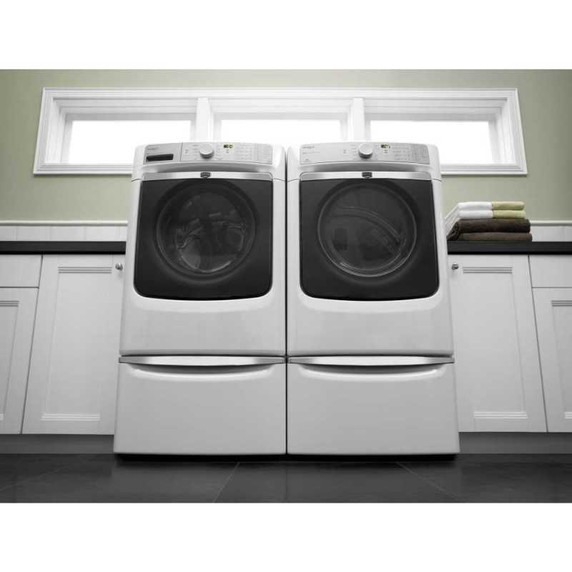 Maytag® 15.5" (39.4 cm) Pedestal for Front Load Washer and Dryer with Storage XHPC155XW