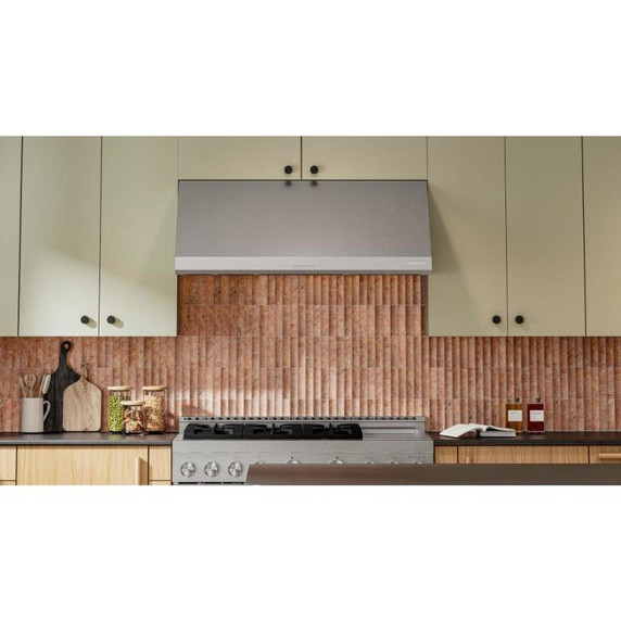 Kitchenaid® 48'' 585 or 1170 CFM Motor Class Commercial-Style Wall-Mount Canopy Range Hood KVWC908KSS