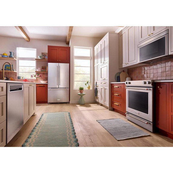 Kitchenaid® Multifunction Flush Mount Over-the-Range Microwave Oven with Infrared Sensor Modes YKMMF730PPS