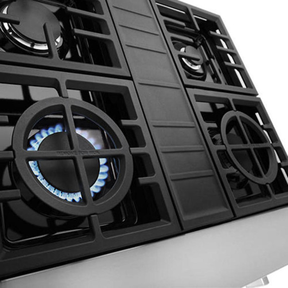 KitchenAid® 30'' 4-Burner Commercial-Style Gas Rangetop KCGC500JSS