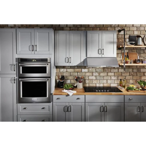 Kitchenaid® 36" Electric Cooktop with 5 Elements and Knob Controls KCES556HSS