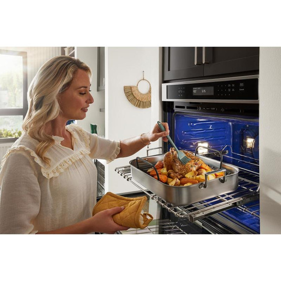 Kitchenaid® 36" Electric Downdraft Cooktop with 5 Elements KCED606GSS