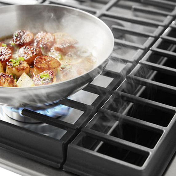 Kitchenaid® 36" 5 Burner Gas Downdraft Cooktop KCGD506GSS