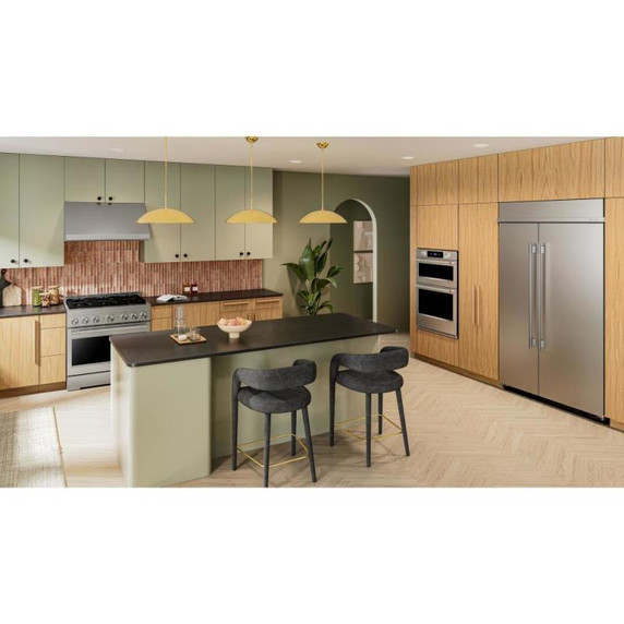 Kitchenaid® 36" 585 or 1170 CFM Motor Class Commercial-Style Wall-Mount Canopy Range Hood KVWC906KSS