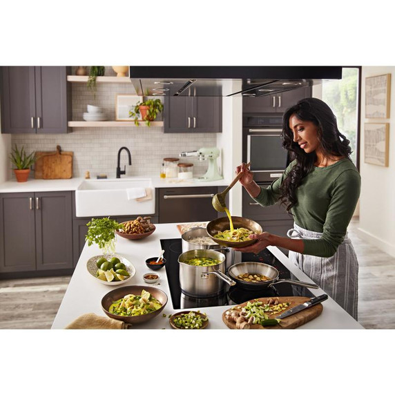 Kitchenaid® 30-Inch 5-Element Sensor Induction Cooktop KCIG550JBL