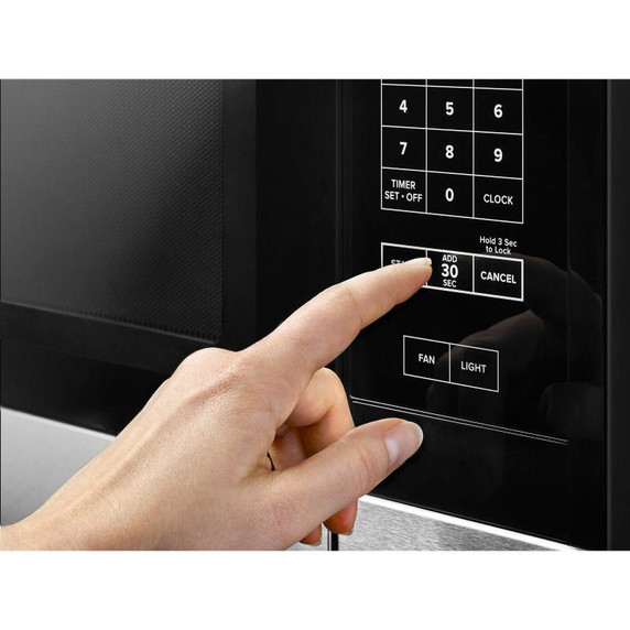 1.6 cu. ft. Amana® Over-the-Range Microwave with Add 0:30 Seconds YAMV2307PFS