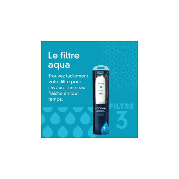 everydrop Ice & Water Refrigerator Filter 3 - EDR3RXD1B EDR3RXD1B