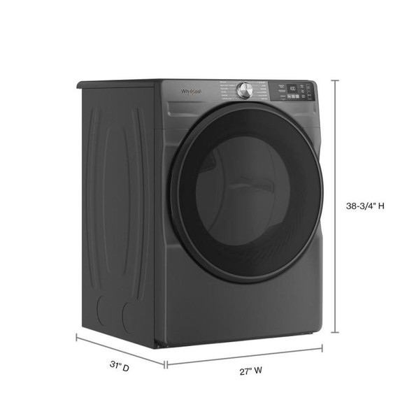 Whirlpool® 7.4 cu. ft. Smart Front Load ENERGY STAR® Certified Gas Dryer with Wrinkle Shield™ Option WGD5720RU