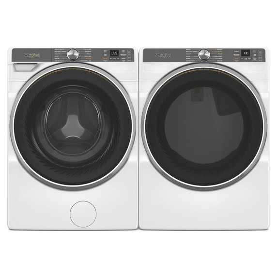 Whirlpool® 7.4 cu. ft. Smart Front Load ENERGY STAR® Electric Dryer with Steam Capabilities YWED6720RW