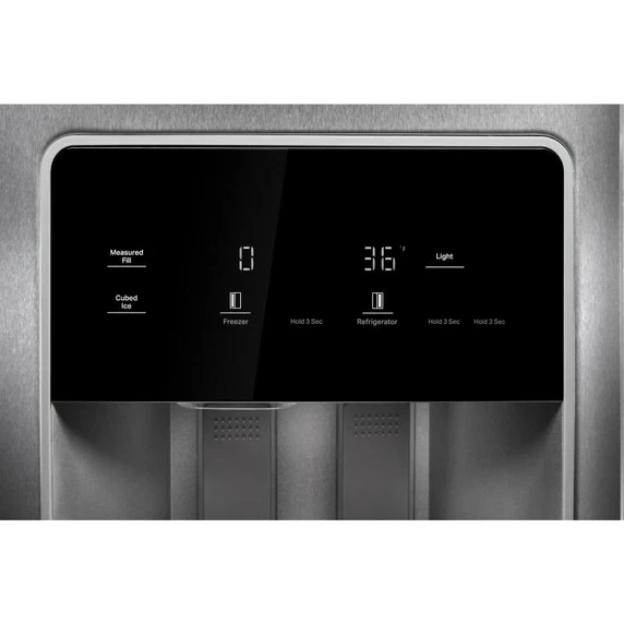 Whirlpool® 36-inch Counter Depth Side-by-Side Refrigerator with Prep &amp; Store Bins WRSC6536RZ