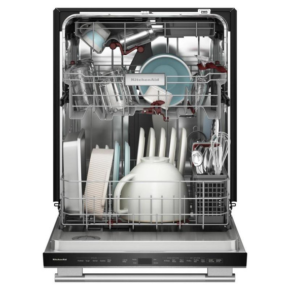 Kitchenaid® 360° Max Jets™ Third Rack Dishwasher with Advanced ProDry™ System and Ultra-bright LED Lighting, 44 dBA KDTS724SPS